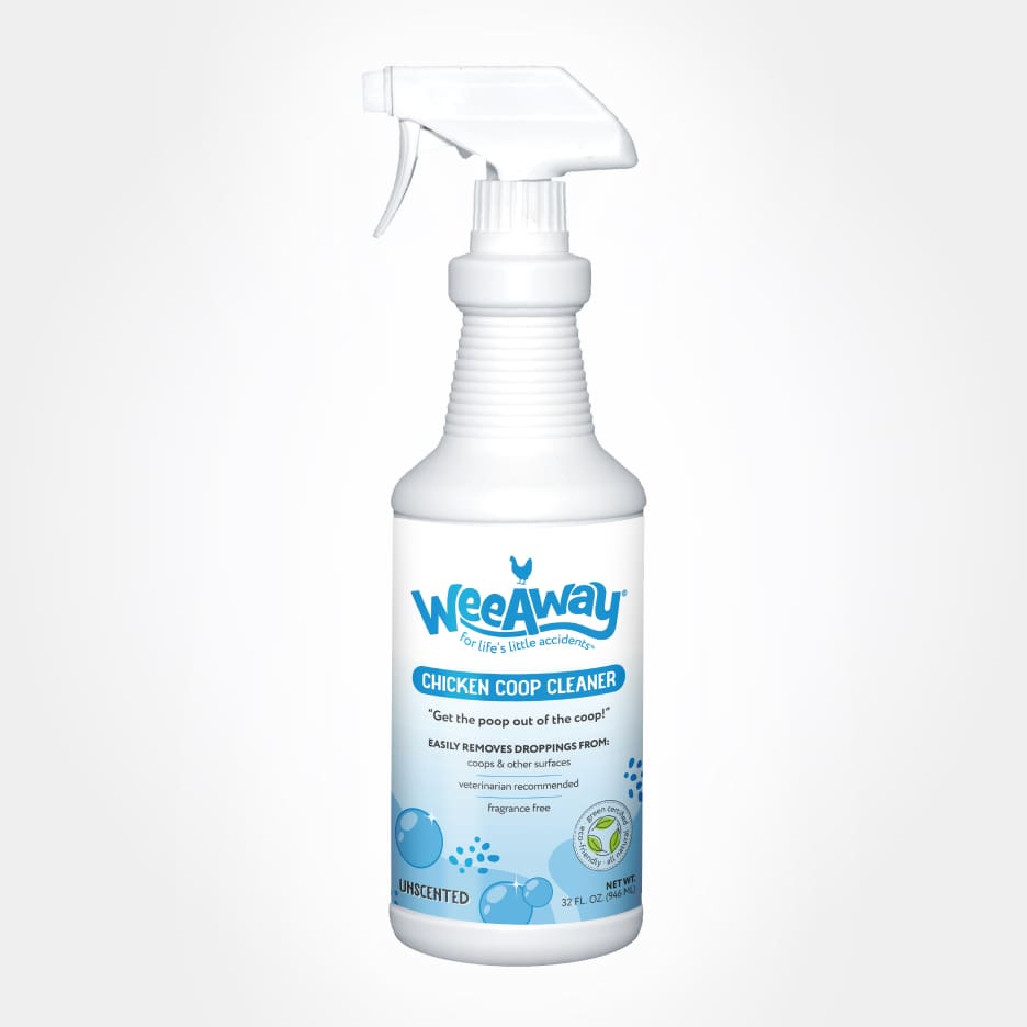 32 fl oz spray bottle of Wee Away Chicken Coop Cleaner.