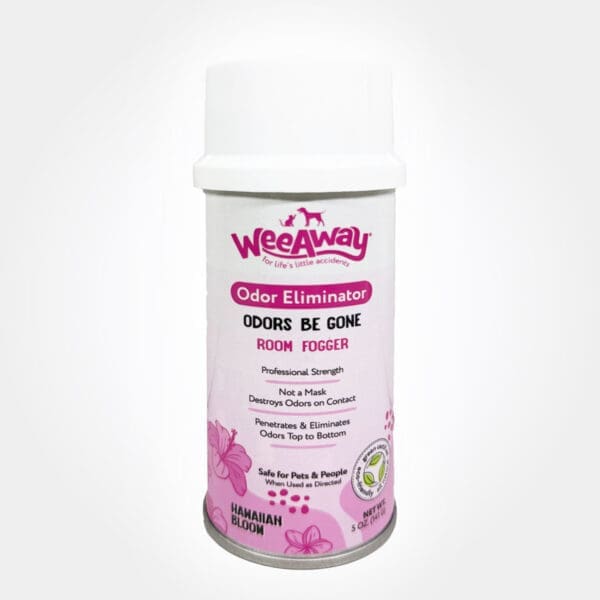 Wee Away Odors Be Gone odor eliminator room fogger in Hawaiin Bloom Scent.